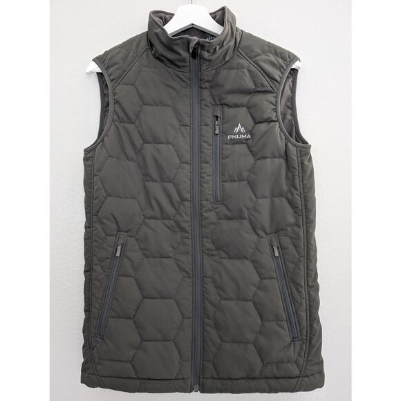 Pnuma Insulator Quilted Vest Men's Small Hunting Gorpcore Puffer Vest Layering - Picture 1 of 8